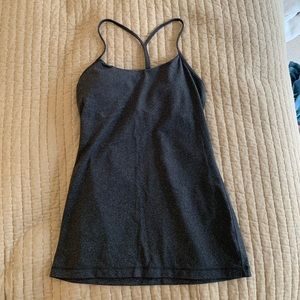 Lululemon grey tank top